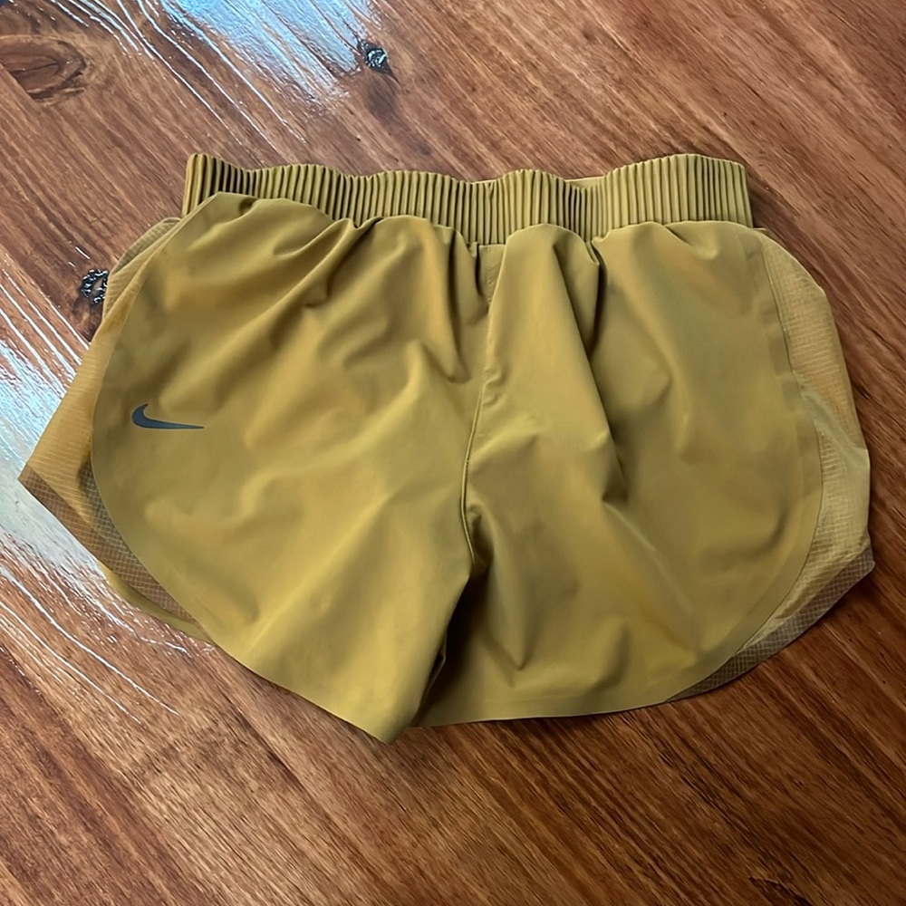 Nike Golden Yellow Running Shorts XS NWOT